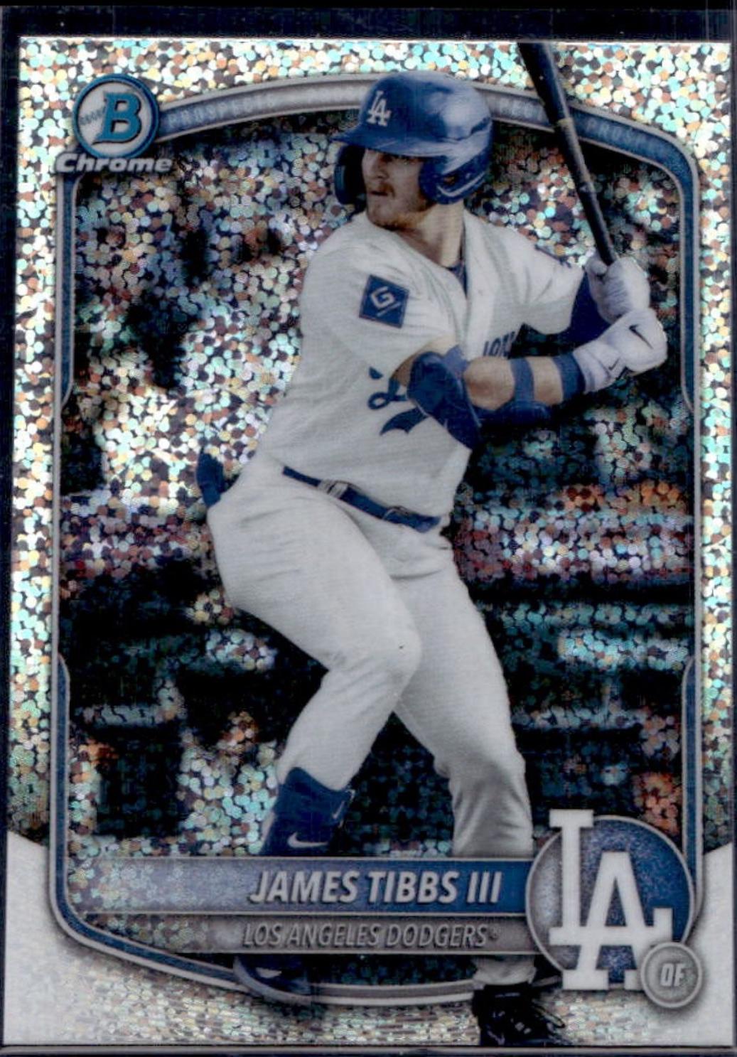 James Tibbs III [Sparkle Refractor] #BDC-74