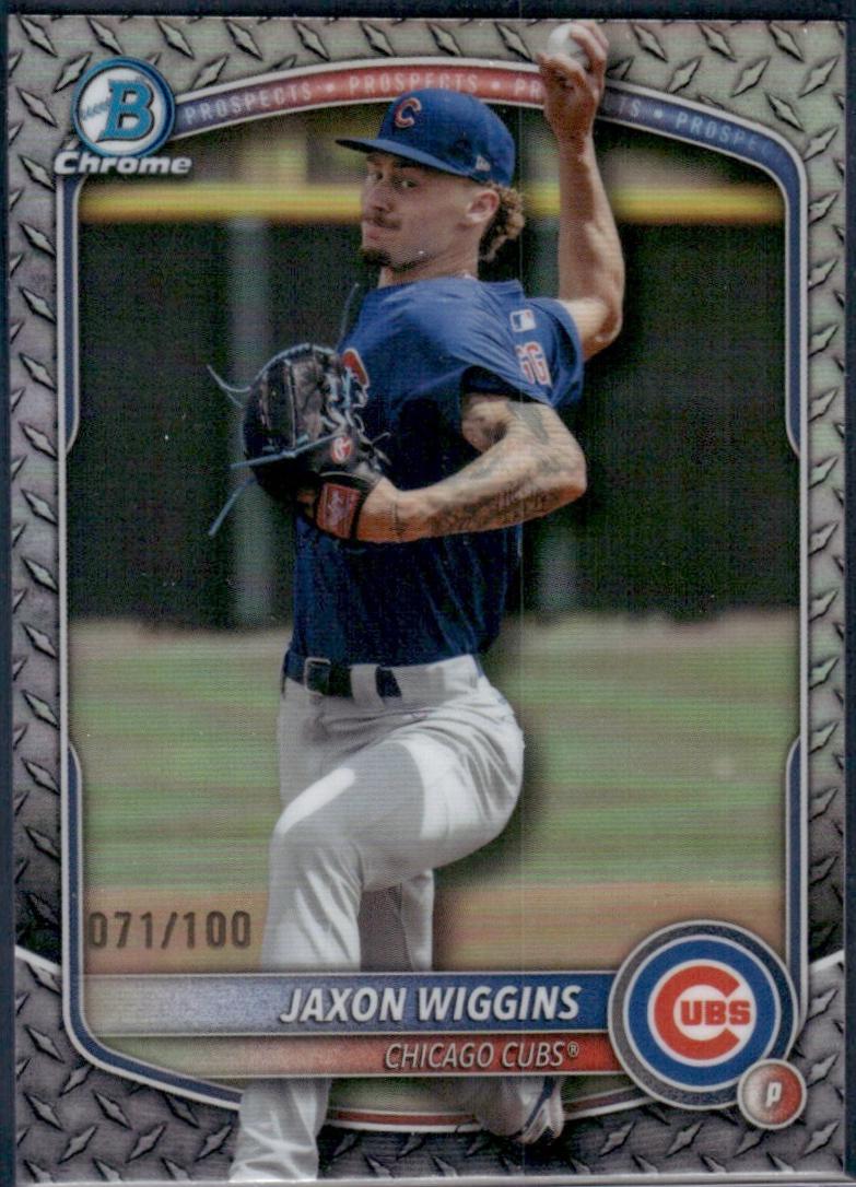 Jaxon Wiggins [Steel Metal Refractor] #BDC-173