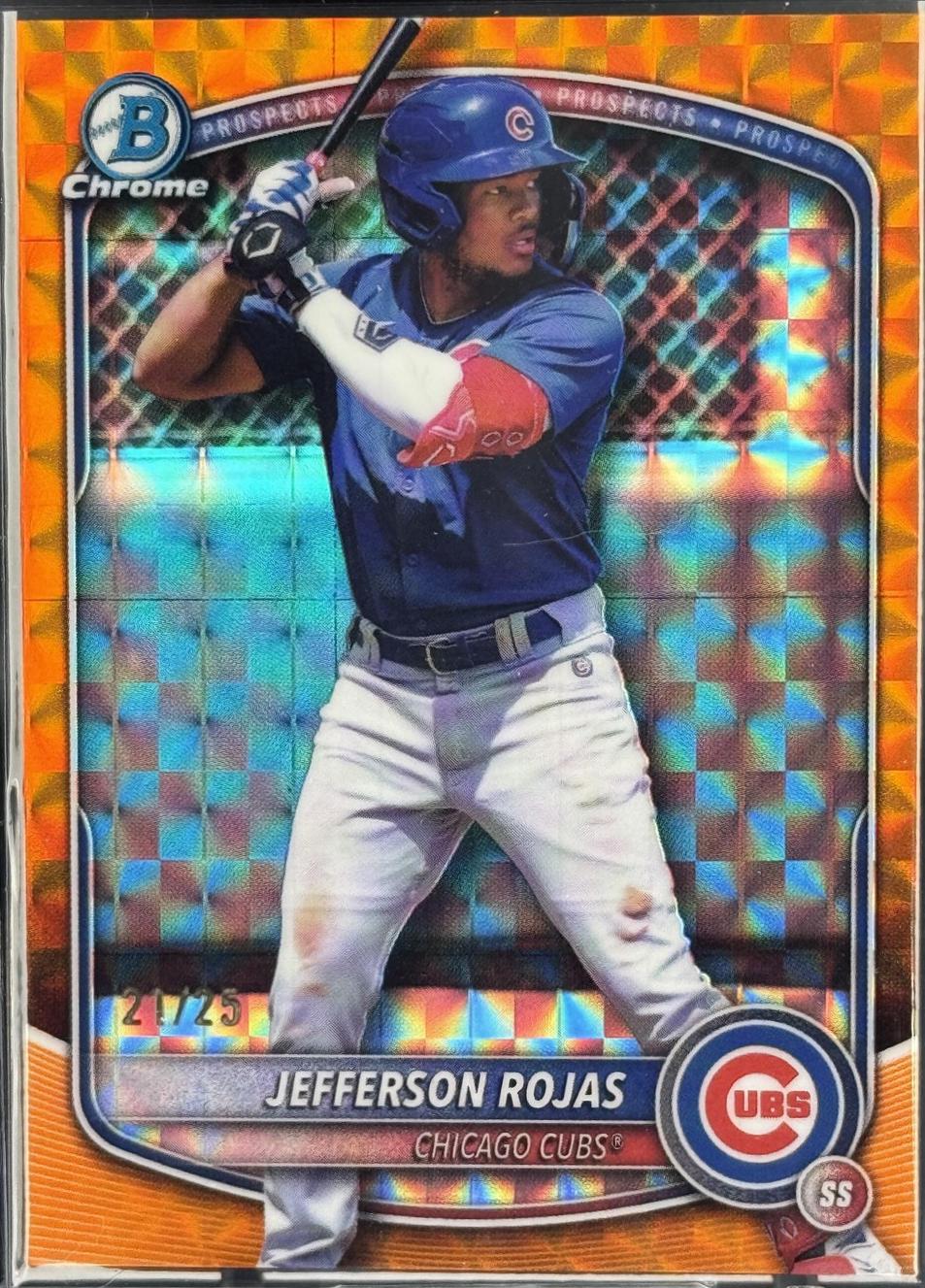 Jefferson Rojas [Orange Geometric] #BDC-75