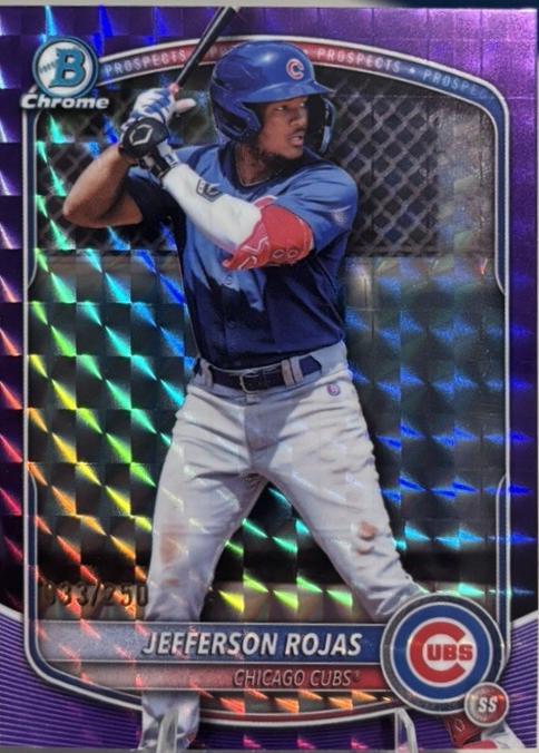 Jefferson Rojas [Purple Geometric] #BDC-75