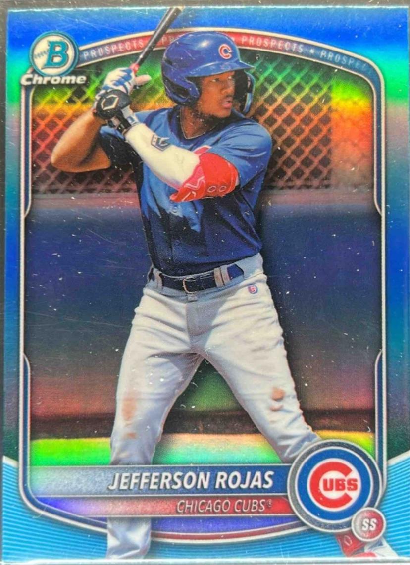 Jefferson Rojas [Sky Blue Refractor] #BDC-75