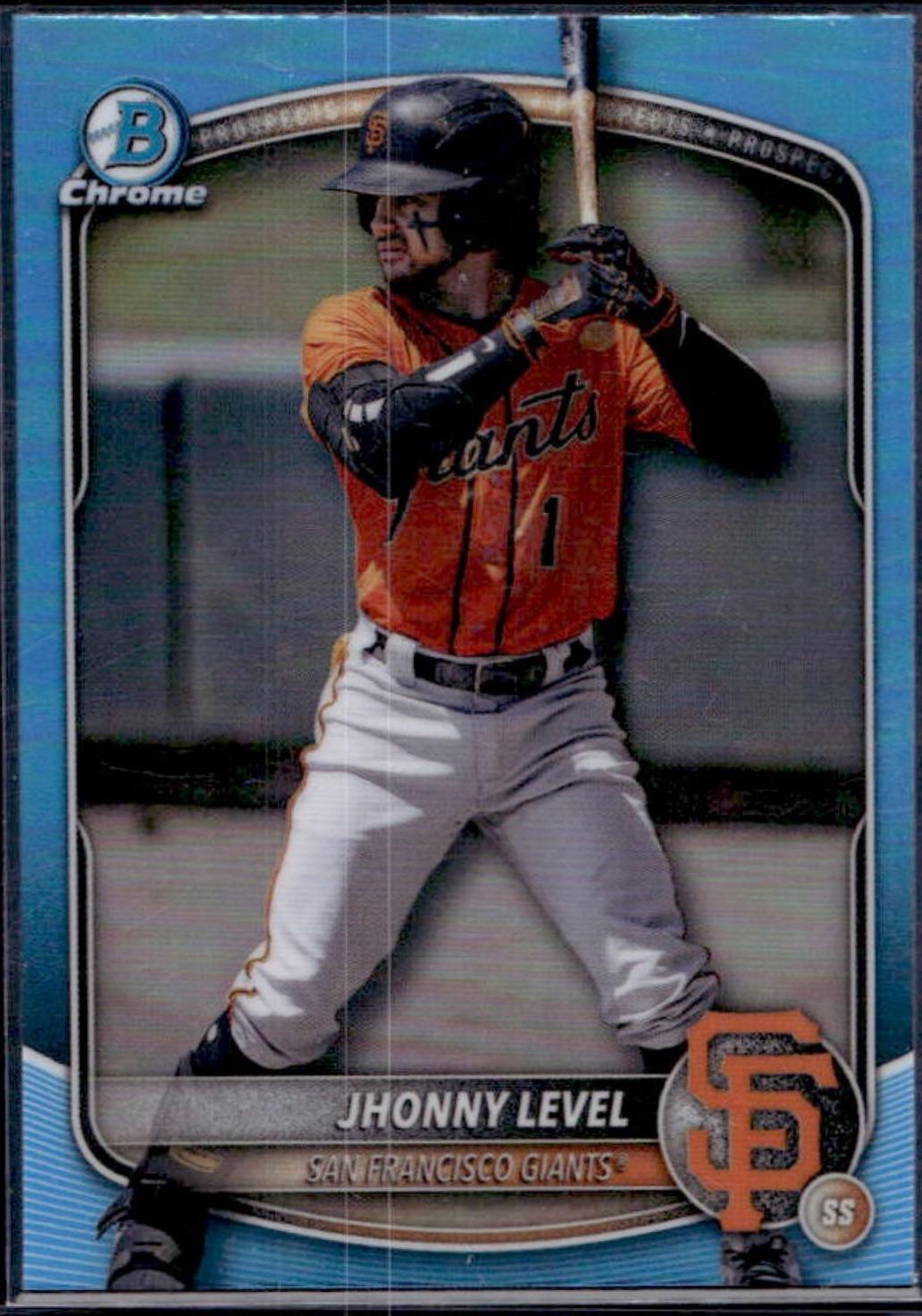 Jhonny Level [Sky Blue Refractor] #BDC-55