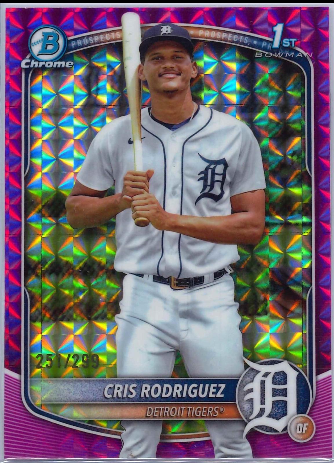 Cris Rodriguez [Fuchsia Geometric Refractor] #BCP-250
