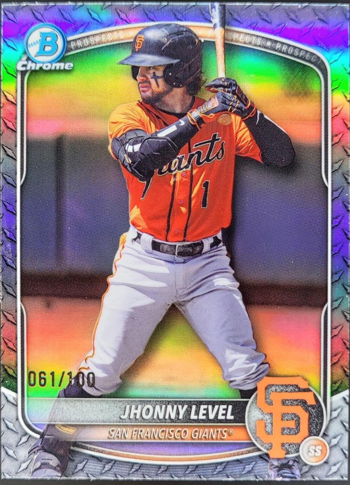 Jhonny Level [Steel Metal Refractor] #BDC-55
