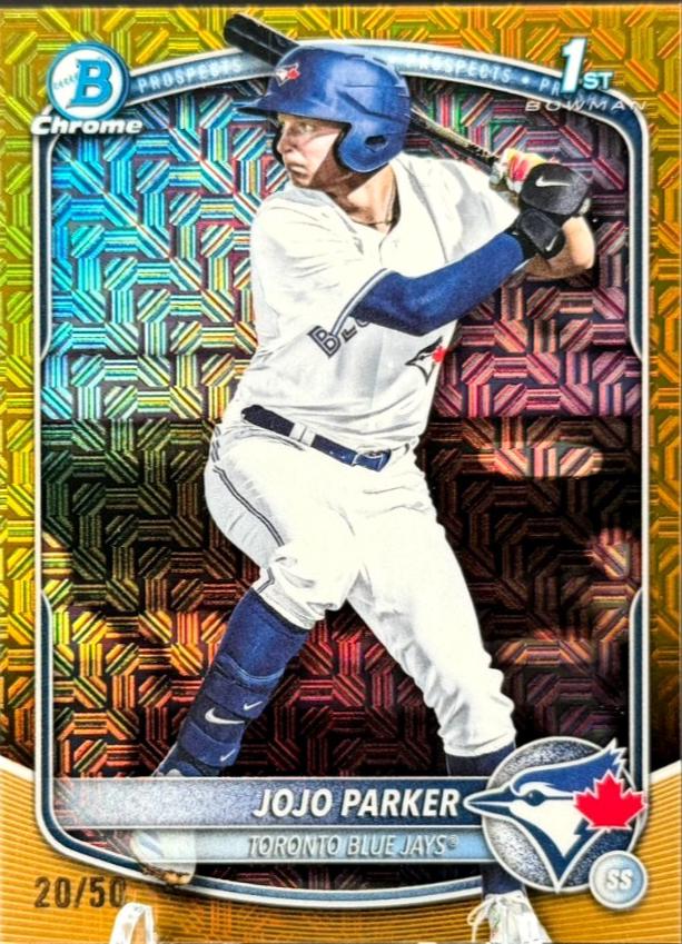 JoJo Parker [Gold Refractor] #BDC-8