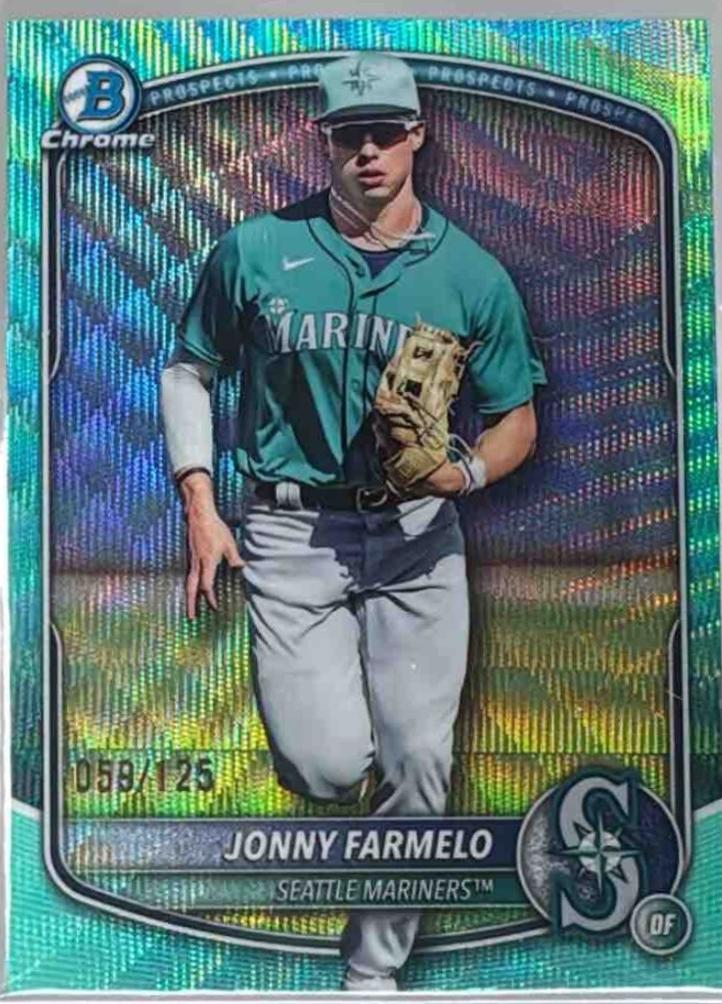Jonny Farmelo [Aqua Wave Refractor] #BDC-163