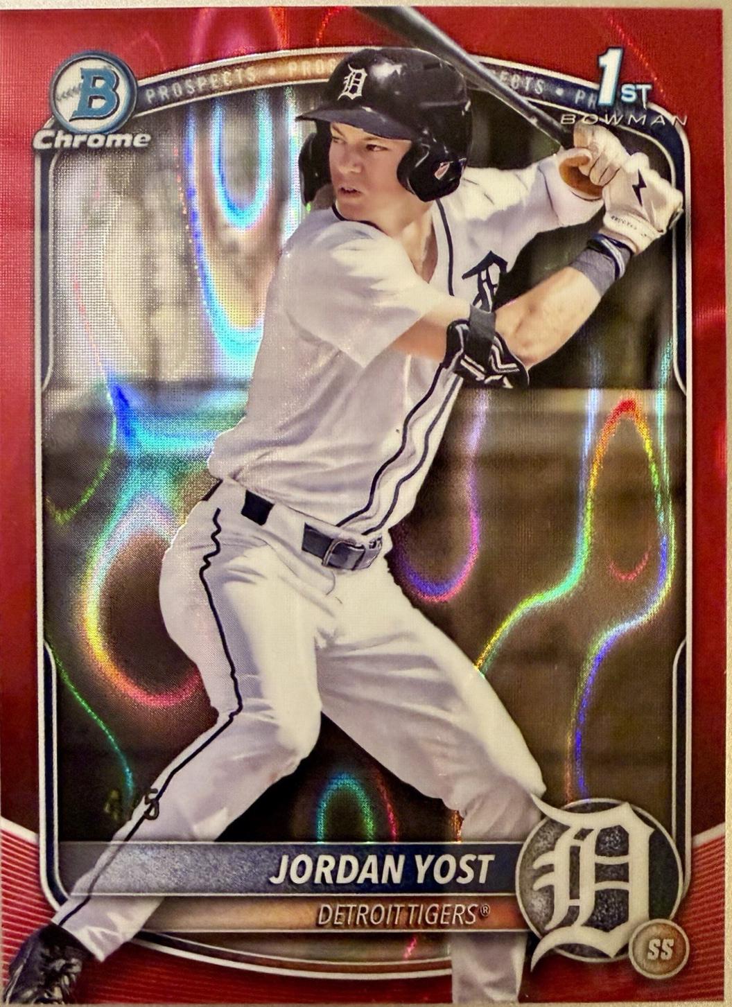 Jordan Yost [Red Lava Refractor] #BDC-162