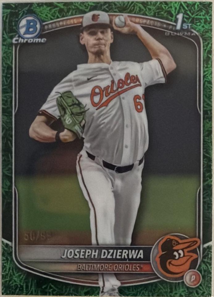 Joseph Dzierwa [Green Grass Refractor] #BDC-186