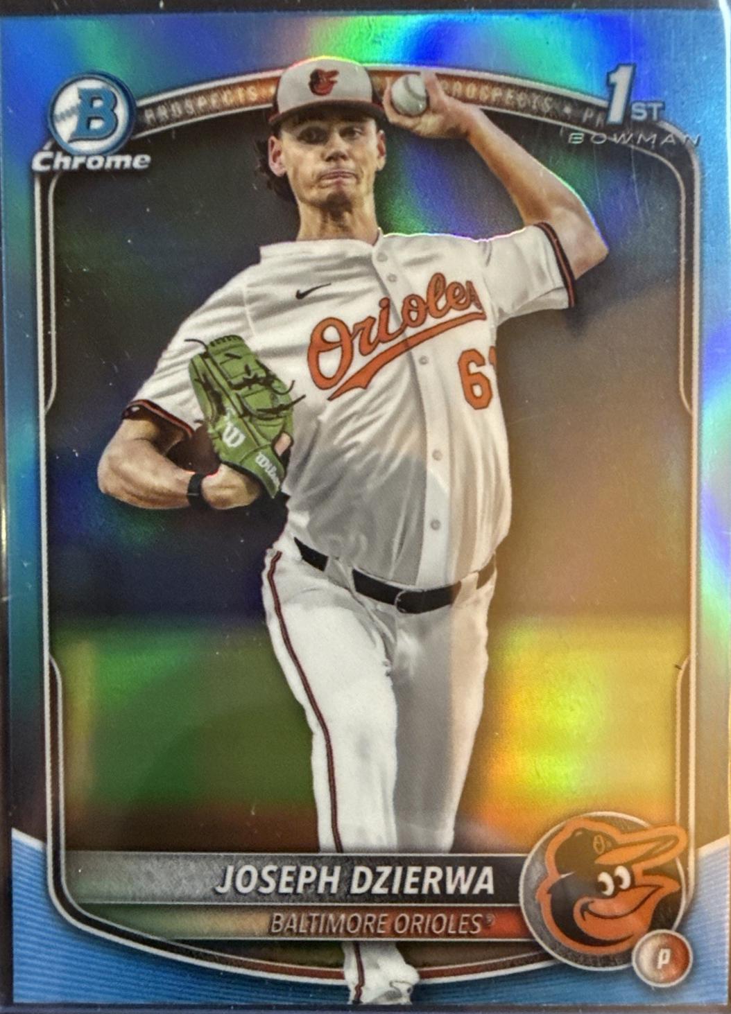 Joseph Dzierwa [Sky Blue Refractor] #BDC-186