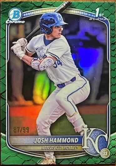 Josh Hammond [Green Reptilian Refractor] #BDC-185