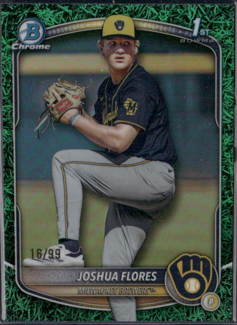 Joshua Flores [Green Grass Refractor] #BDC-82