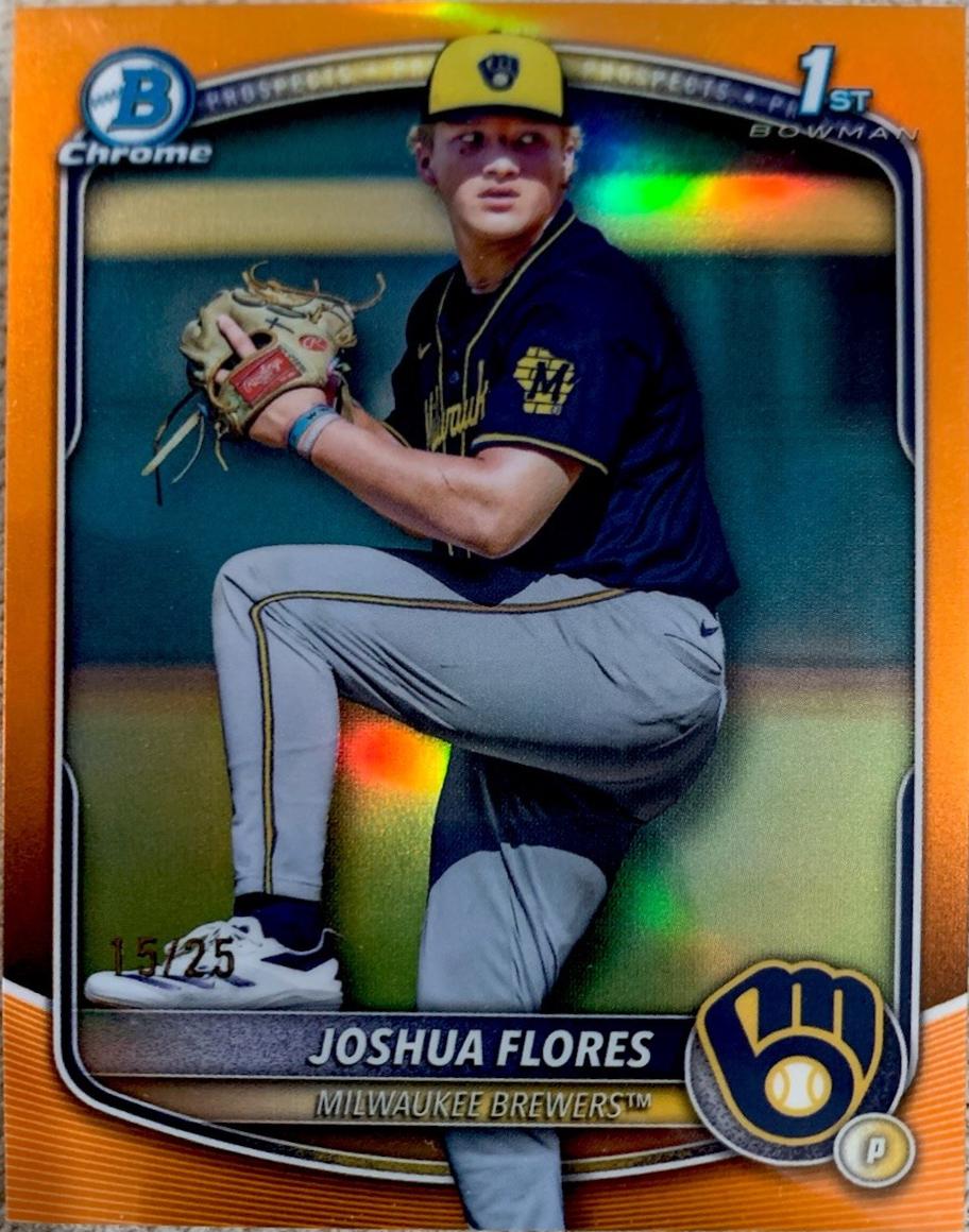 Joshua Flores [Orange Geometric] #BDC-82