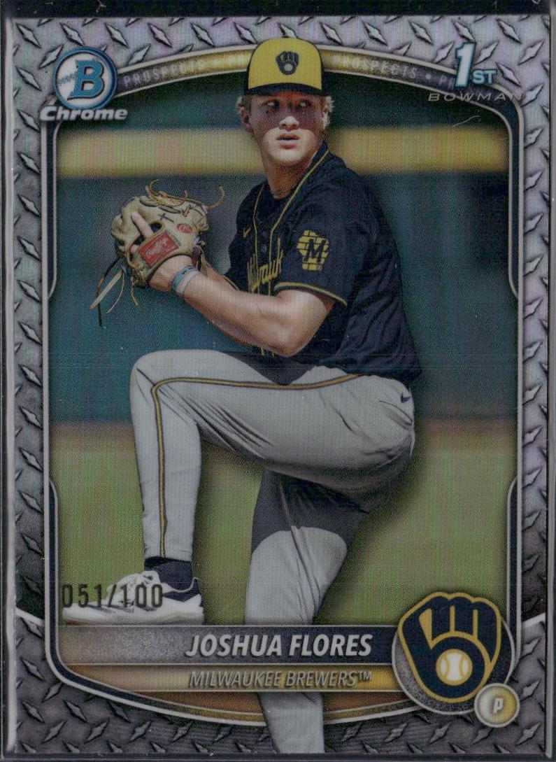 Joshua Flores [Steel Metal Refractor] #BDC-82