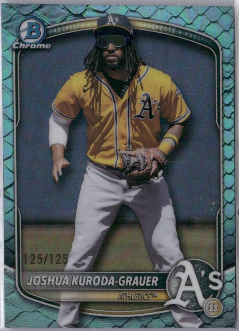 Joshua Kuroda-Grauer [Aqua Reptilian Refractor] #BDC-125