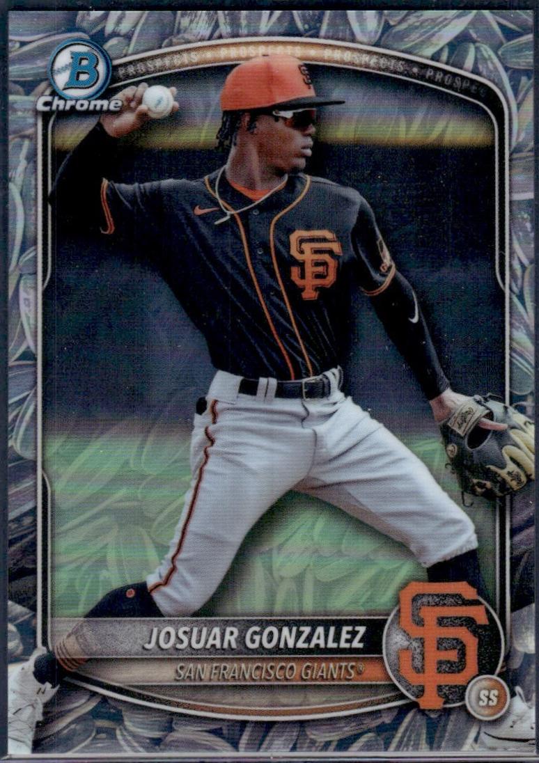 Josuar Gonzalez [Sunflower Seeds Refractor] #BDC-182