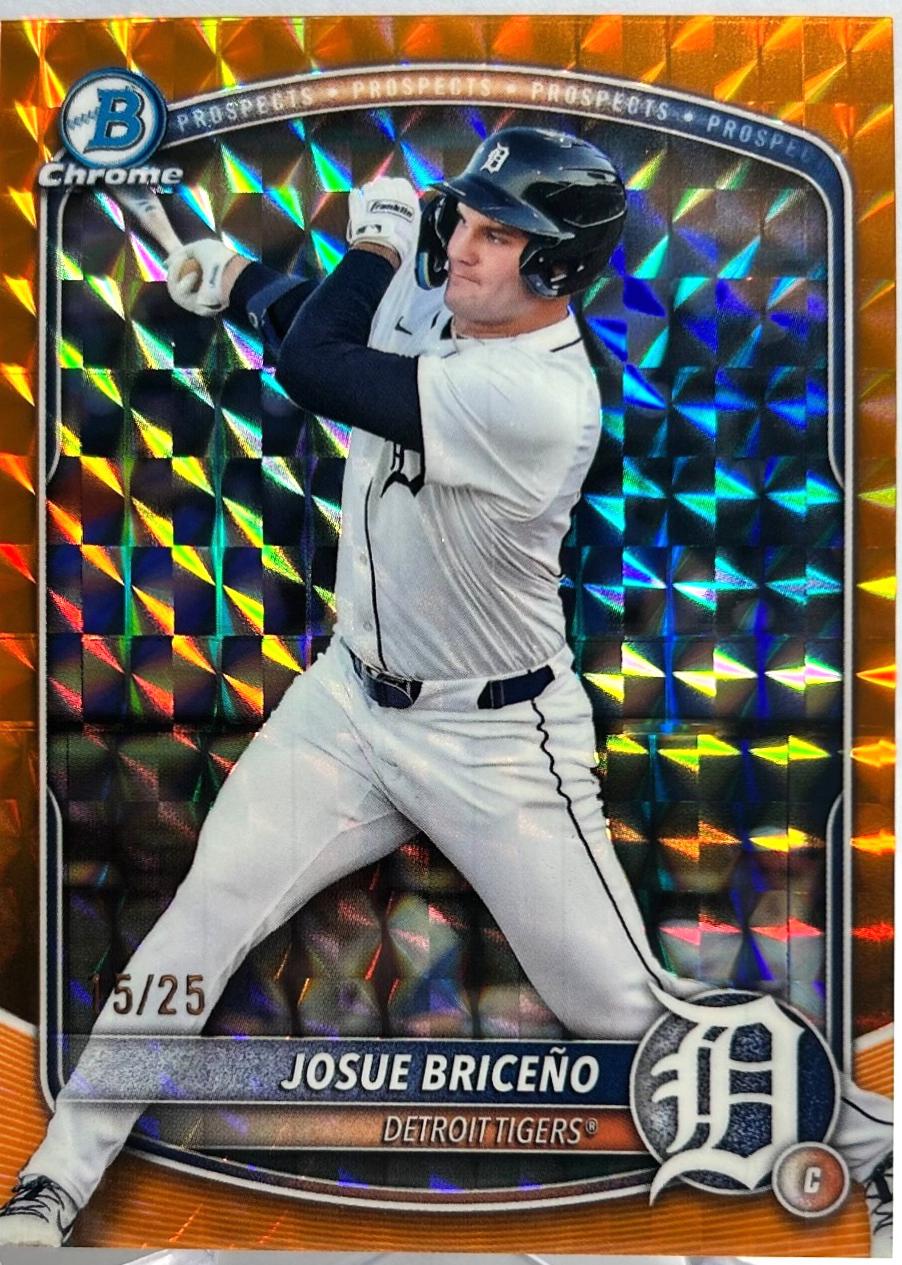 Josue Briceno [Orange Geometric] #BDC-60