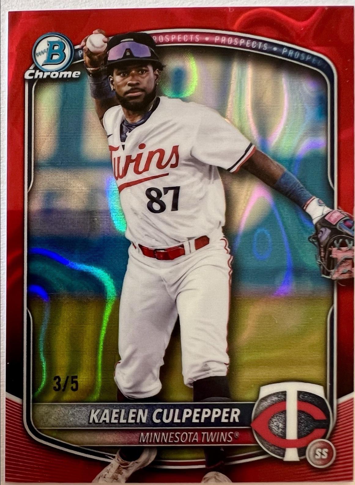 Kaelen Culpepper [Red Lava Refractor] #BDC-120