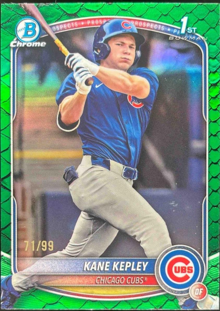 Kane Kepley [Green Reptilian Refractor] #BDC-200