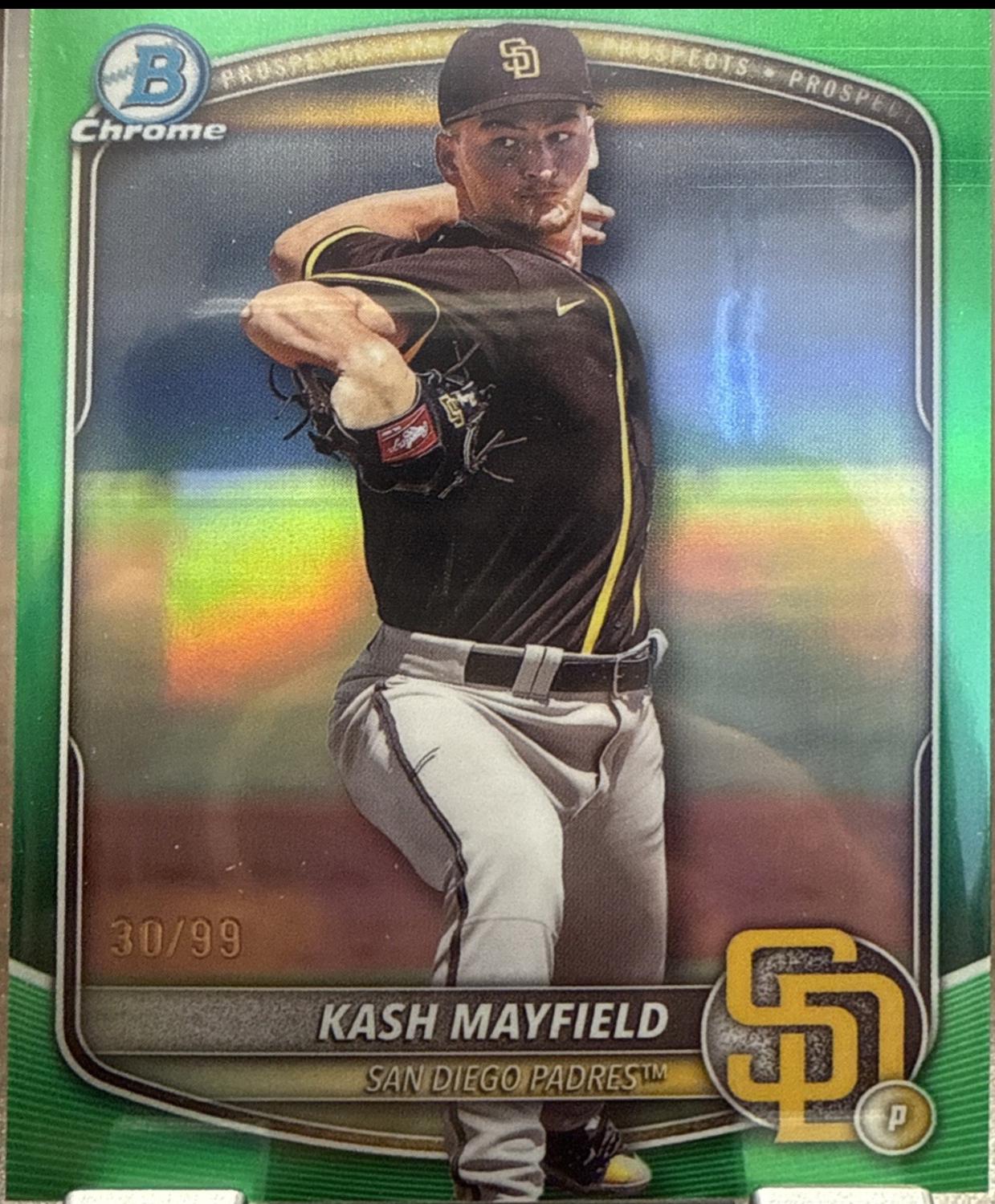 Kash Mayfield [Green Refractor] #BDC-95