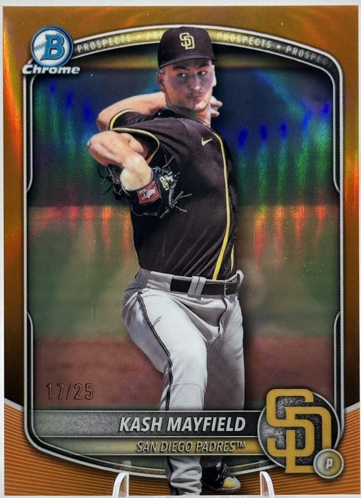 Kash Mayfield [Orange Refractor] #BDC-95