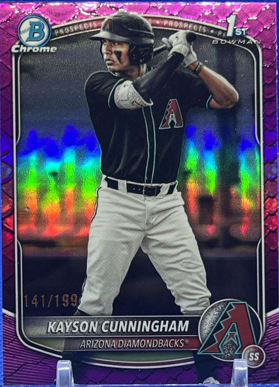 Kayson Cunningham [Fuchsia Reptilian Refractor] #BDC-84