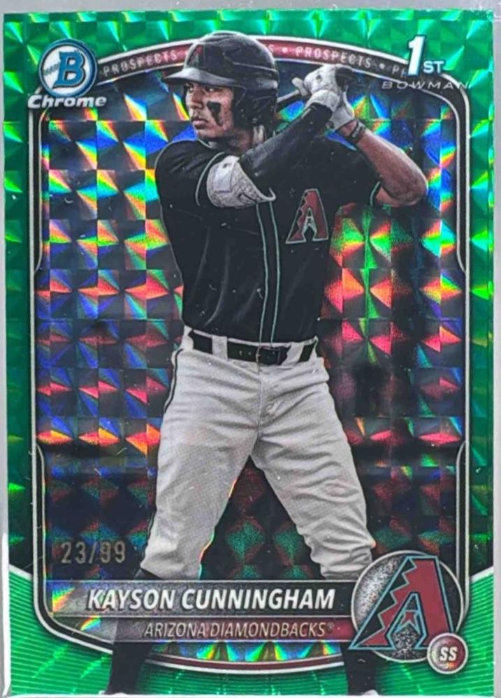 Kayson Cunningham [Green Geometric] #BDC-84
