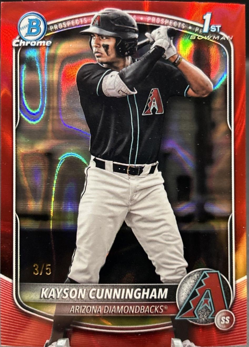 Kayson Cunningham [Red Geometric] #BDC-84