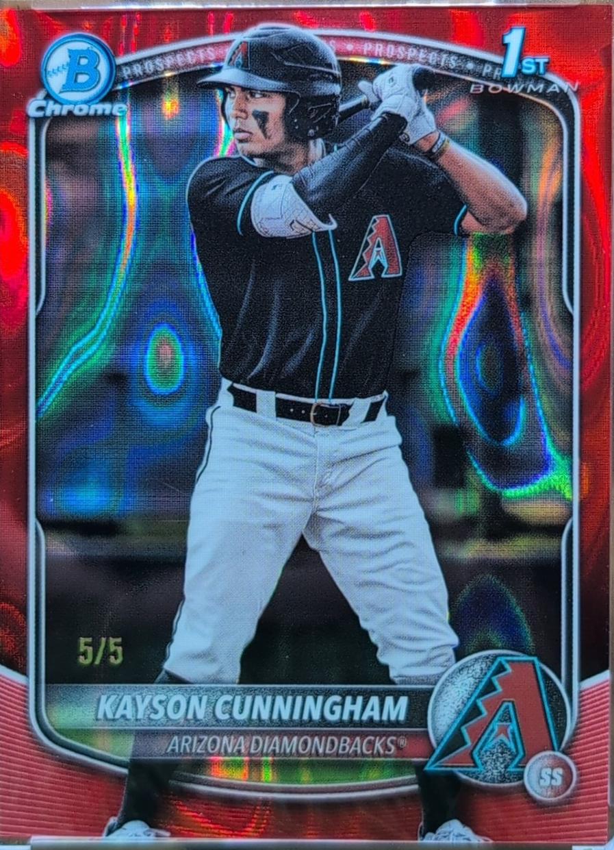 Kayson Cunningham [Red Lava Refractor] #BDC-84