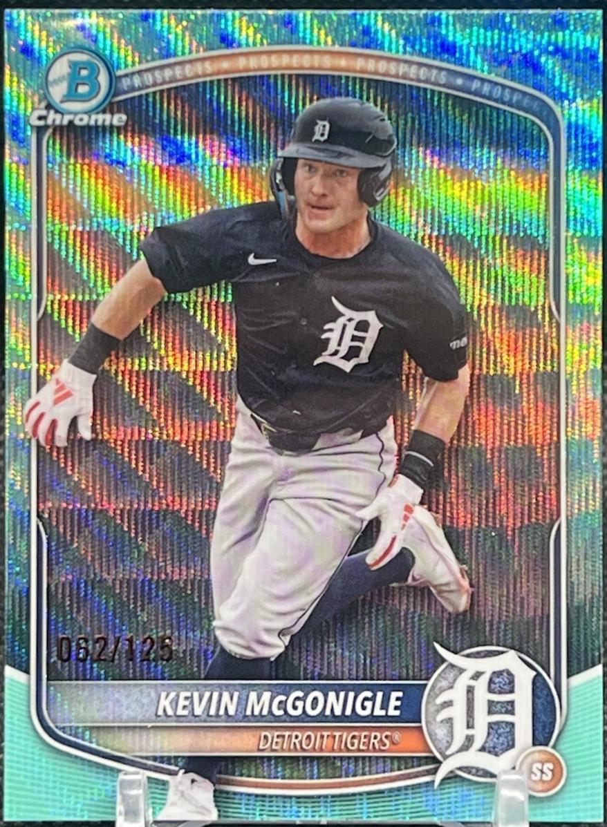 Kevin McGonigle [Aqua Wave Refractor] #BDC-59