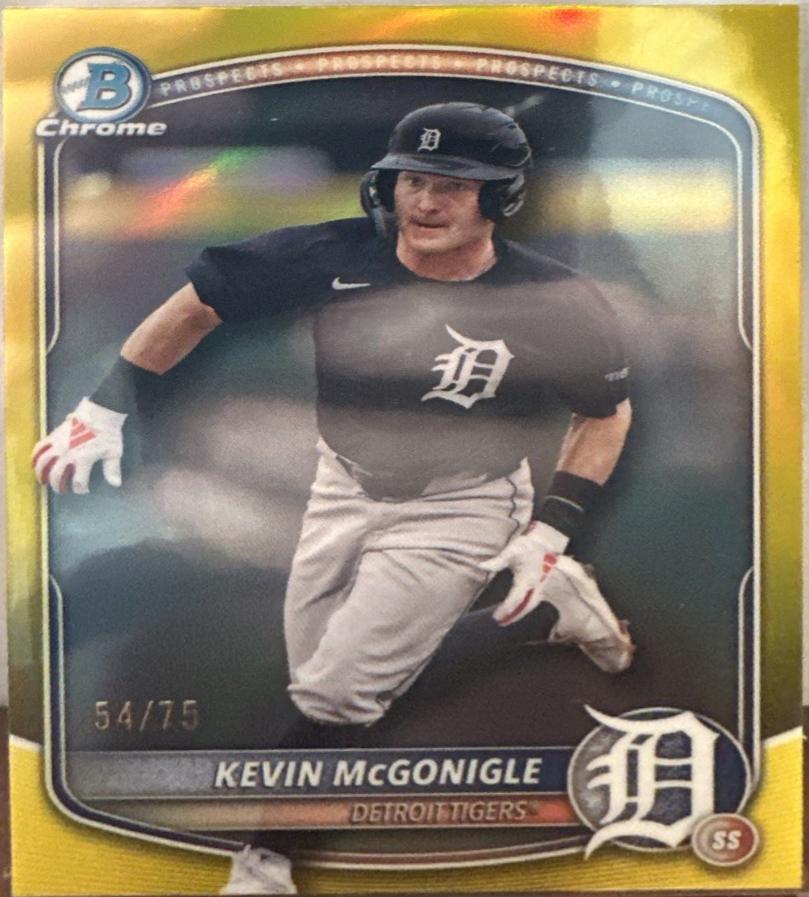 Kevin McGonigle [Yellow Geometric] #BDC-59