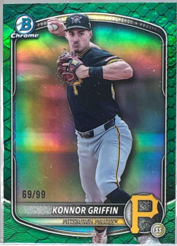 Konnor Griffin [Green Reptilian Refractor] #BDC-102