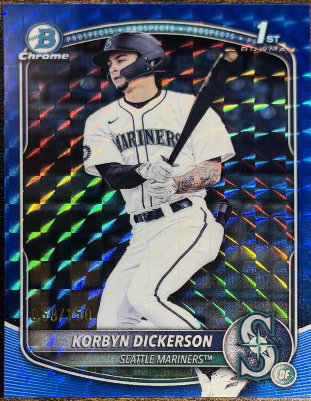 Korbyn Dickerson [Blue Geometric] #BDC-69