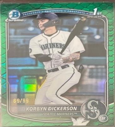 Korbyn Dickerson [Green Reptilian Refractor] #BDC-69