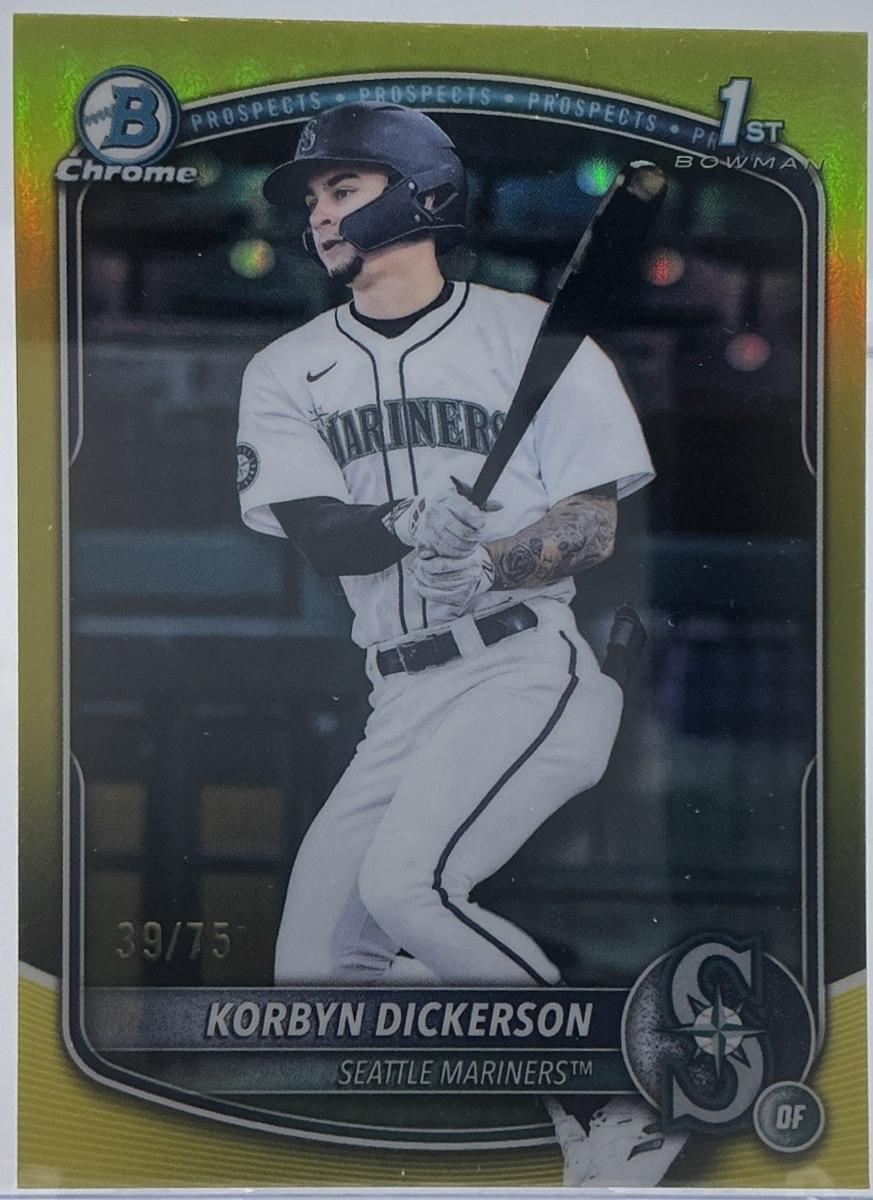 Korbyn Dickerson [Yellow Refractor] #BDC-69