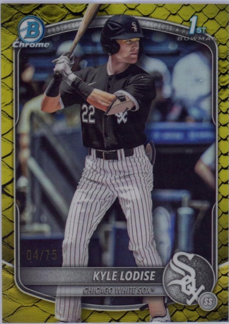 Kyle Lodise [Yellow Reptilian Refractor] #BDC-144