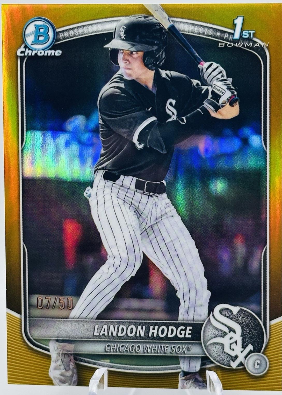 Landon Hodge [Gold Refractor] #BDC-93