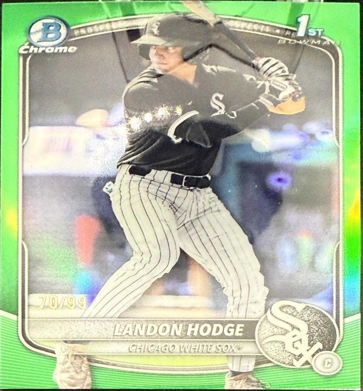 Landon Hodge [Green Refractor] #BDC-93