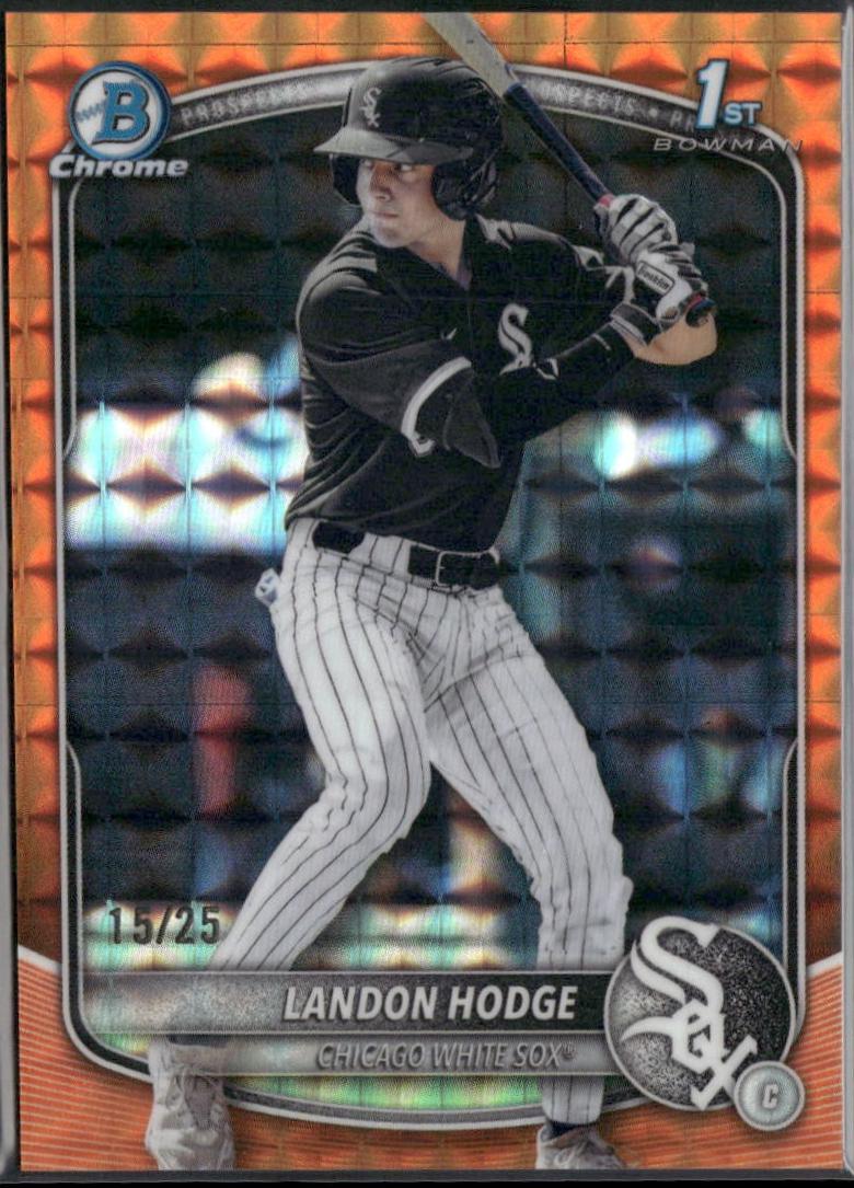 Landon Hodge [Orange Geometric] #BDC-93