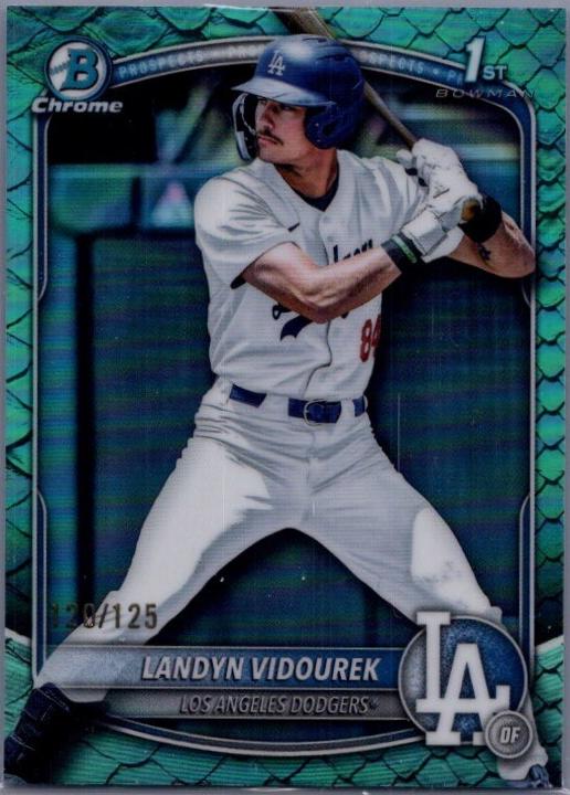 Landyn Vidourek [Aqua Reptilian Refractor] #BDC-158