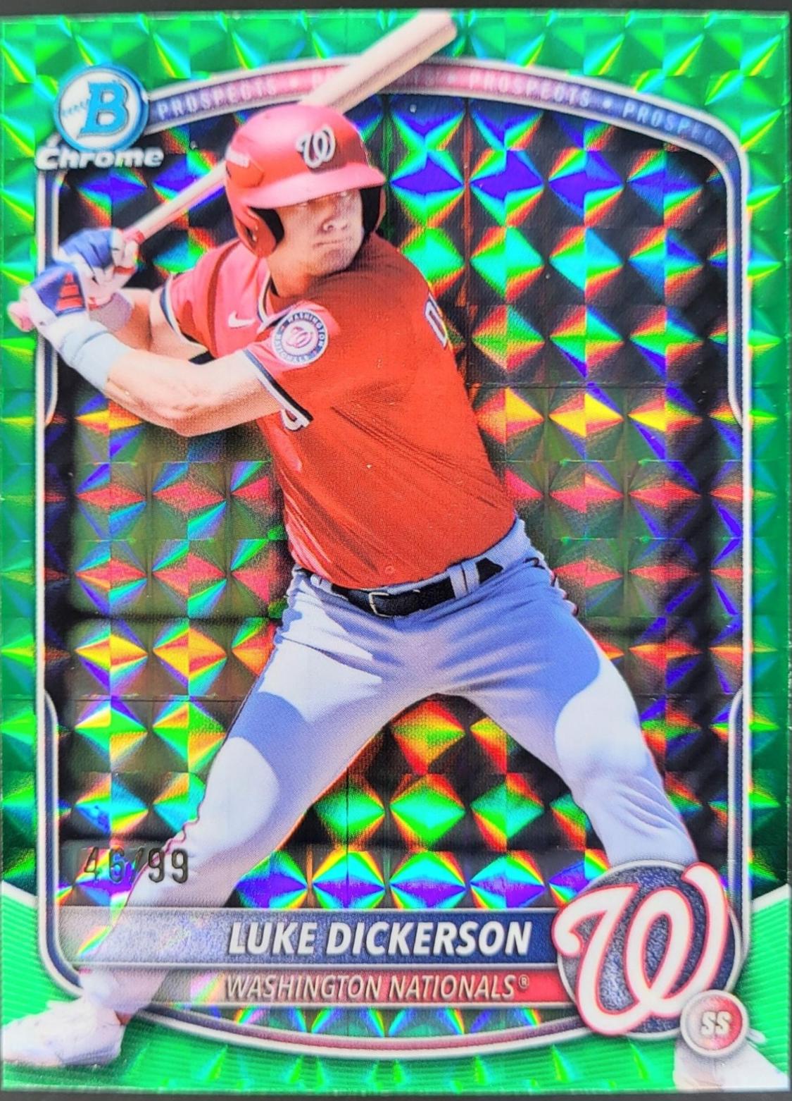 Luke Dickerson [Green Geometric] #BDC-61