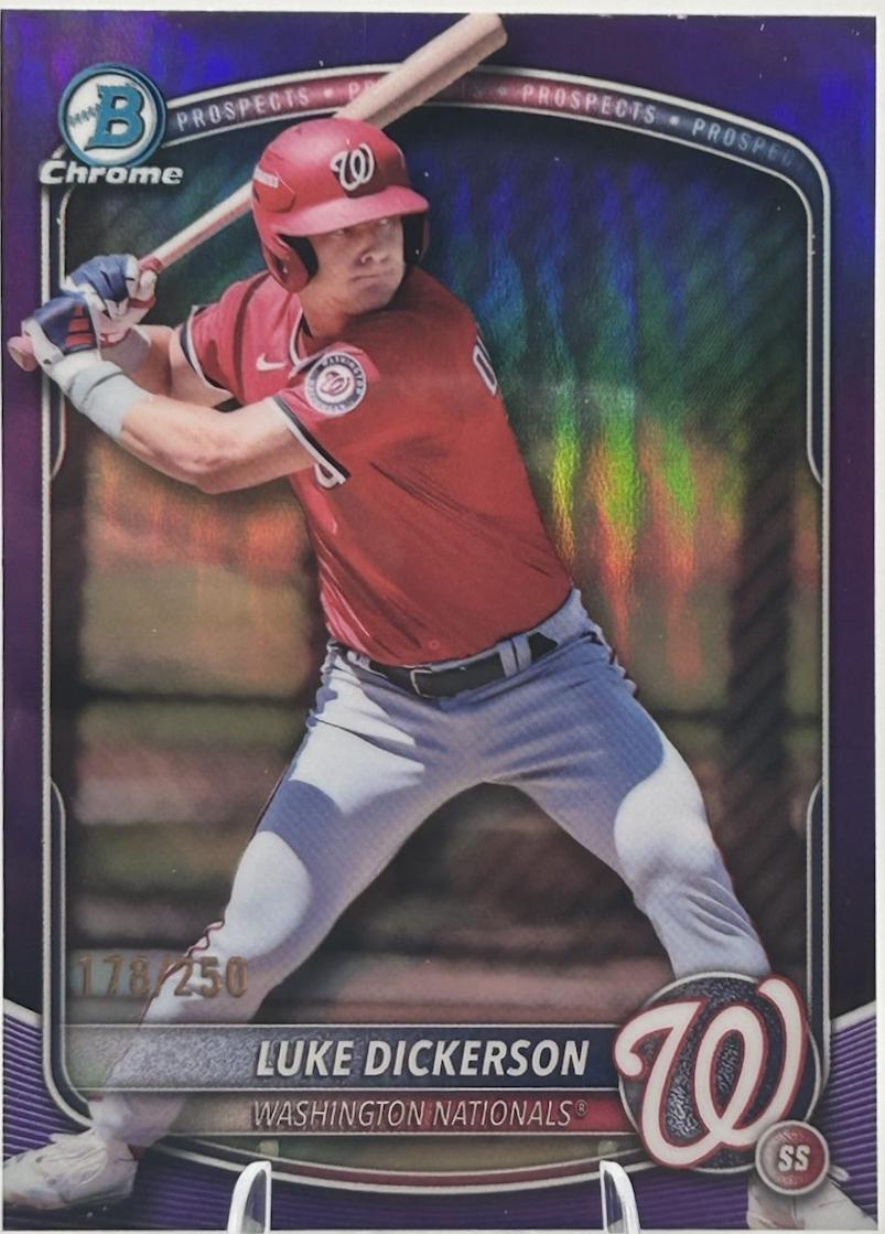 Luke Dickerson [Purple Refractor] #BDC-61