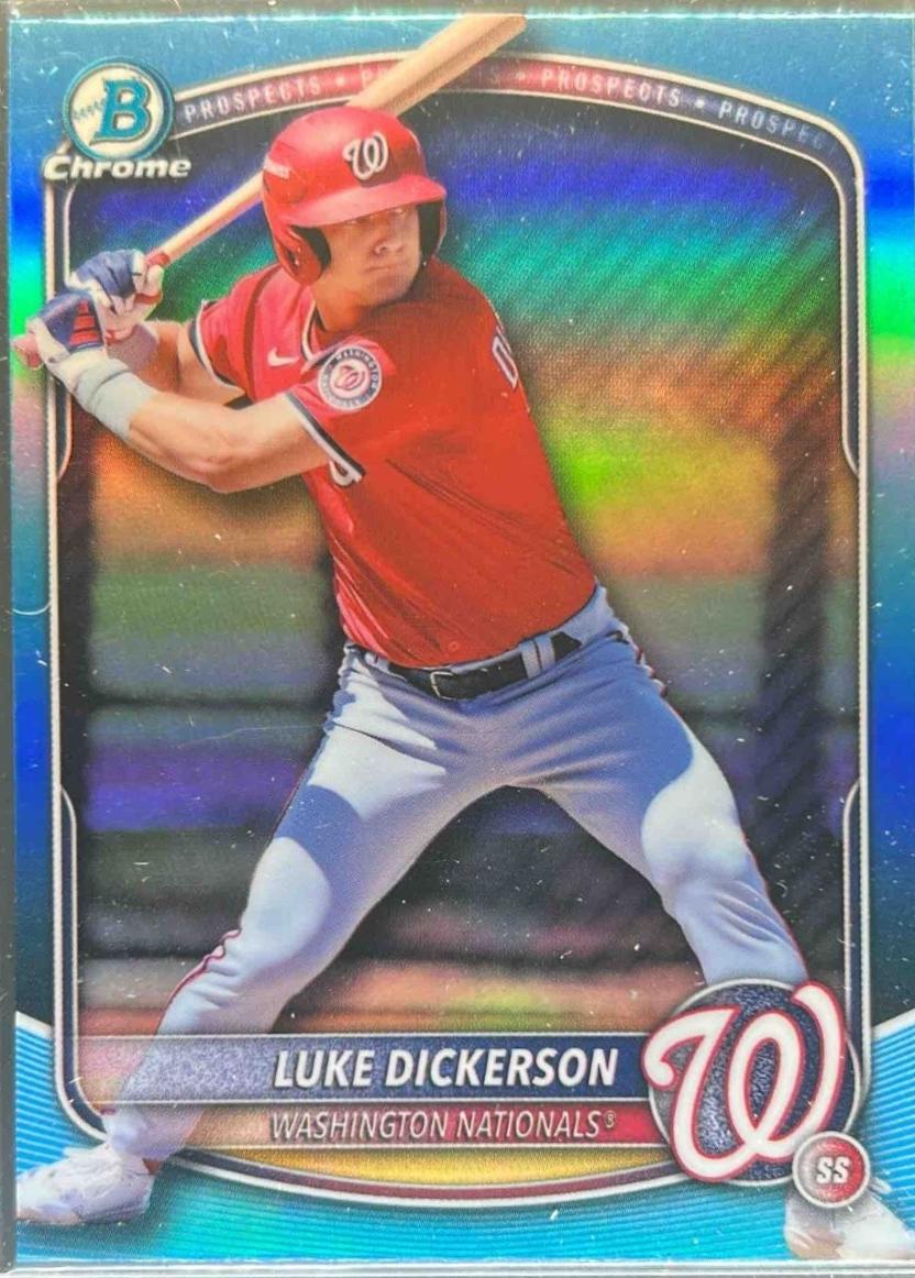 Luke Dickerson [Sky Blue Refractor] #BDC-61