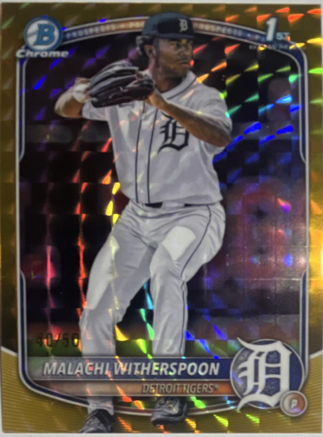 Malachi Witherspoon [Gold Geometric] #BDC-172