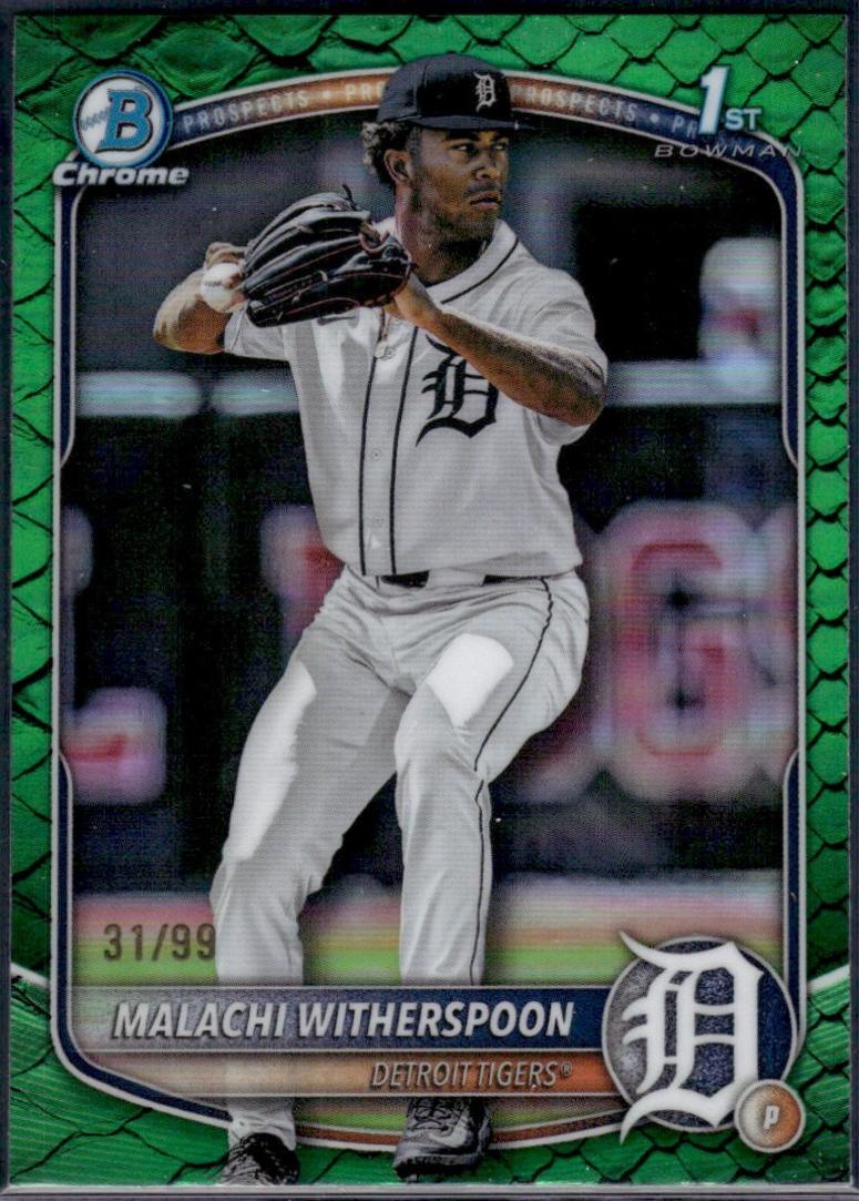 Malachi Witherspoon [Green Reptilian Refractor] #BDC-172