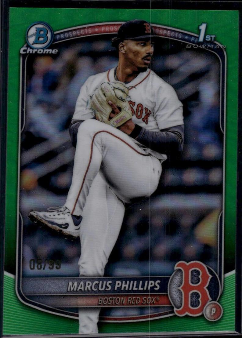 Marcus Phillips [Green Refractor] #BDC-54
