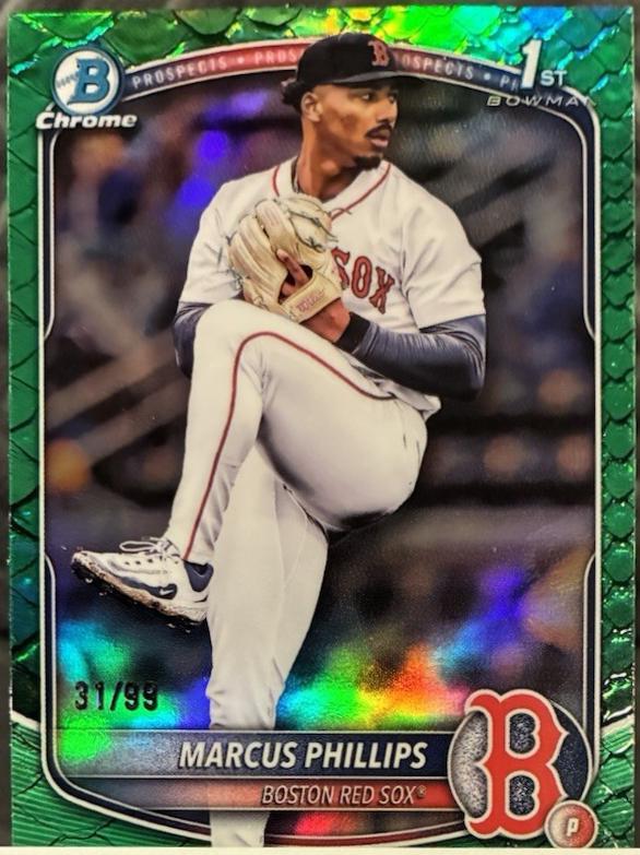 Marcus Phillips [Green Reptilian Refractor] #BDC-54