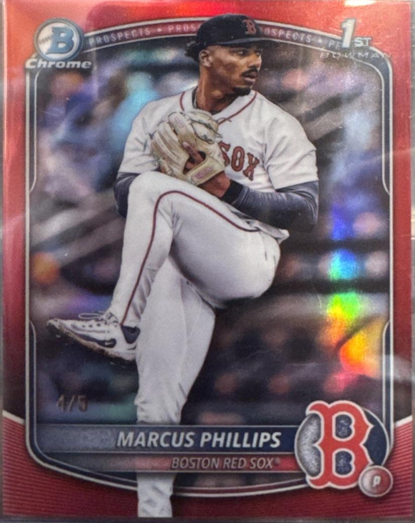 Marcus Phillips [Red Geometric] #BDC-54