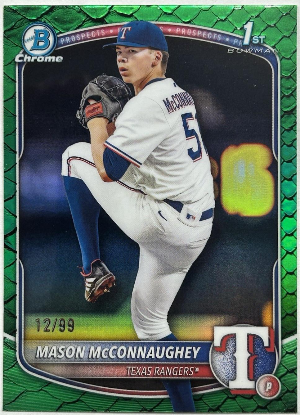 Mason McConnaughey [Green Reptilian Refractor] #BDC-117