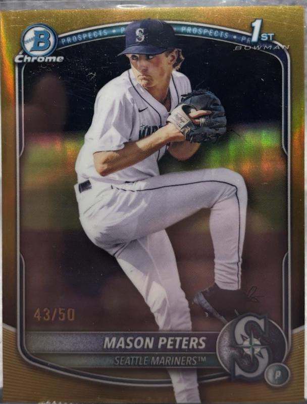 Mason Peters [Gold Geometric] #BDC-27