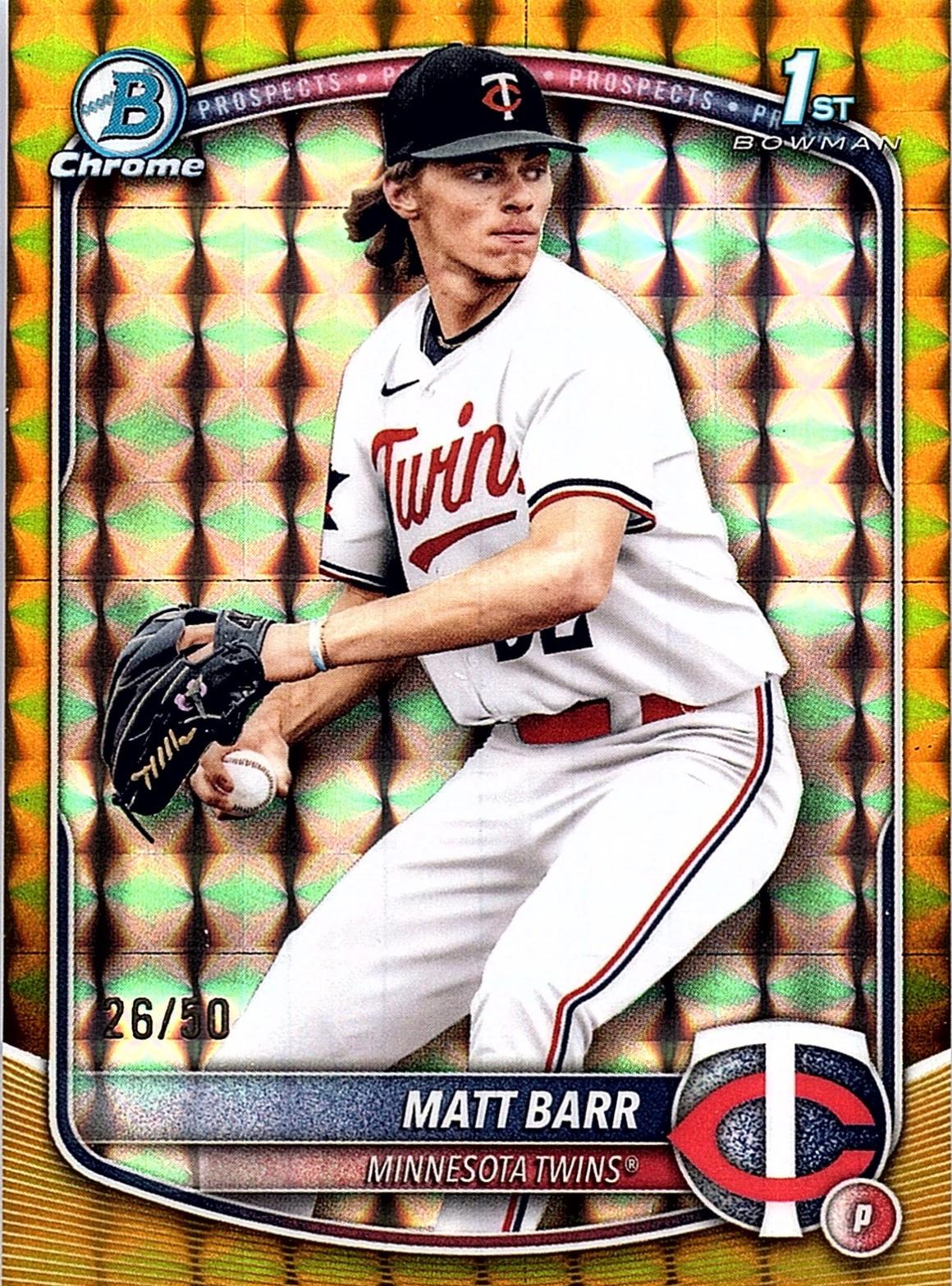 Matt Barr [Gold Geometric] #BDC-154